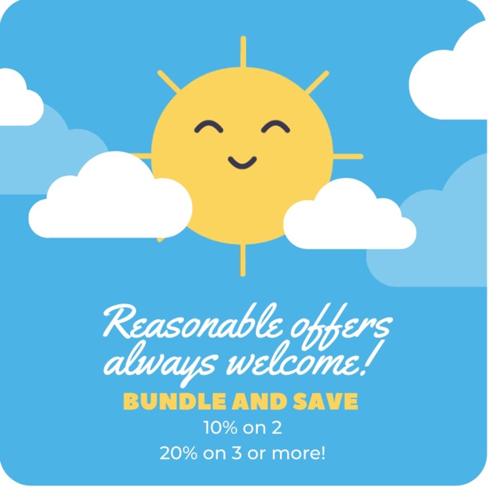 Offers are always welcome!